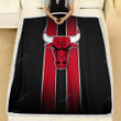 Chicago Bulls Fleece Blanket - Basketball Nba1002  Soft Blanket, Warm Blanket