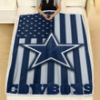 Dallas Cowboys Fleece Blanket - Football Team1001  Soft Blanket, Warm Blanket