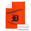 Baseball Cozy Blanket - Detroit Mlb Tigers1002 Soft Blanket, Warm Blanket