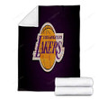 Basketball Cozy Blanket - Los Angeles Lakers Nba 1002 Soft Blanket, Warm Blanket
