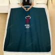 Miami Heat Fleece Blanket - Miami Symbol Basketball Soft Blanket, Warm Blanket