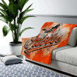 Baltimore Orioles Grunge American Baseball Club Cozy Blanket - Mlb Orange  Soft Blanket, Warm Blanket