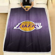 Los Angeles Lakers Fleece Blanket - Basketball Los Angeles Nba1002 Soft Blanket, Warm Blanket