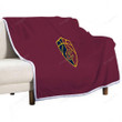 Basketball Sherpa Blanket - Cleveland Cavaliers Nba Basketball 2004 Soft Blanket, Warm Blanket