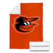 Baltimore Orioles Cozy Blanket - Mlb Baseball1006  Soft Blanket, Warm Blanket