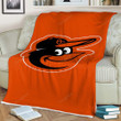 Baltimore Orioles Sherpa Blanket - Mlb Baseball1006  Soft Blanket, Warm Blanket