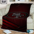 49Ers Sherpa Blanket - Nfl Super Bowl Soft Blanket, Warm Blanket