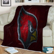 Arizona Cardinals Sherpa Blanket - American Football Team Red Stone Arizona Cardinals Soft Blanket, Warm Blanket