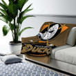 Anaheim Ducks Cozy Blanket - Ducks Icehockey Anaheim Soft Blanket, Warm Blanket
