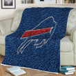 Bills Balls Sherpa Blanket - Bills Buffalo Bills Nfl  Soft Blanket, Warm Blanket