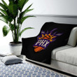Basketball Cozy Blanket - Phoenix Suns Nba1002 Soft Blanket, Warm Blanket