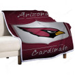 Arizona Cardinals Sherpa Blanket - Larry Fitzgerald Markus Golden Mizkjg Soft Blanket, Warm Blanket