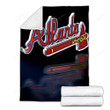 Atlanta Chop Cozy Blanket - Atlanta Braves Baseball Braves Soft Blanket, Warm Blanket
