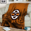 American Football Cleveland Browns Nfl  Sherpa Blanket - Cityscape Cleveland Browns  Soft Blanket, Warm Blanket