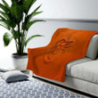 Baltimore Orioles Cozy Blanket - American Baseball Club 3D Orange  Soft Blanket, Warm Blanket