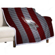 Arizona Cardinals Sherpa Blanket - American Football Club Metal Red And White Metal Mesh  Soft Blanket, Warm Blanket