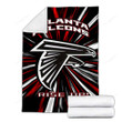 Atlanta Falcons Rwb Cozy Blanket - Atlanta Falcons Falcons  Soft Blanket, Warm Blanket