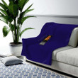 Basketball Cozy Blanket - Phoenix Suns Crest  Soft Blanket, Warm Blanket