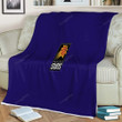 Basketball Sherpa Blanket - Phoenix Suns Crest  Soft Blanket, Warm Blanket