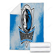 Basketball Cozy Blanket - Dallas Mavericks Nba  Soft Blanket, Warm Blanket