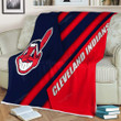 Cleveland Indians1002 Sherpa Blanket -  Soft Blanket, Warm Blanket