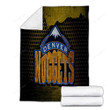 Denver Nuggets Cozy Blanket - Nba Basketball Western Conference Soft Blanket, Warm Blanket
