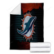 Miami Dolphins Cozy Blanket - Nfl American Football Afc Soft Blanket, Warm Blanket