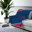 Braves Cozy Blanket - Atlanta Baseball 1005  Soft Blanket, Warm Blanket