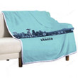 Kraken Sherpa Blanket - Nhl Seattle Kraken  Soft Blanket, Warm Blanket