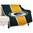 Green Bay Packers Sherpa Blanket - Football Nfc Nfl Soft Blanket, Warm Blanket