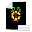 Chicago Blackhawks 2 Cozy Blanket - Hockey Nhl Esports Soft Blanket, Warm Blanket