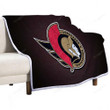 Hockey Sherpa Blanket - Ottawa Senators Nhl1002  Soft Blanket, Warm Blanket