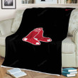 Boston Red Sox Sherpa Blanket - Red Sox Baseball World Series Soft Blanket, Warm Blanket