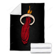 Miami Heat Cozy Blanket - Basketball Heat1002 Soft Blanket, Warm Blanket