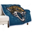 Jacksonville Jaguars Sherpa Blanket - Geometric American Football Club  Soft Blanket, Warm Blanket