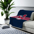 Indians Cozy Blanket - Cleveland  Soft Blanket, Warm Blanket