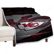 Kansas City Chiefs  Sherpa Blanket - Nfl Football  Soft Blanket, Warm Blanket