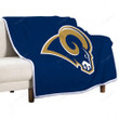 Football Sherpa Blanket - Los Angeles Rams1011  Soft Blanket, Warm Blanket
