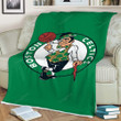 Celtics Sherpa Blanket - Boston Nba  Soft Blanket, Warm Blanket