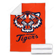 Detroit Tigers Cozy Blanket - Detroit Tigers Mlb Soft Blanket, Warm Blanket