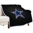Dallas Cowboys Sherpa Blanket - Football Nfl Star Soft Blanket, Warm Blanket