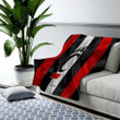 Cincinnati Bearcats Cozy Blanket - American Football Team Silk Flag Soft Blanket, Warm Blanket