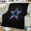 Dallas Cowboys Sherpa Blanket - Football Nfl Star Soft Blanket, Warm Blanket