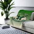 Milwaukee Bucks Cozy Blanket - Milwaukee Nba  Soft Blanket, Warm Blanket
