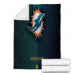 Miami Dolphins Nfl Miami Dolphins Cozy Blanket -  Soft Blanket, Warm Blanket