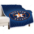 Houston Astros Sherpa Blanket - Astros Houston1001  Soft Blanket, Warm Blanket