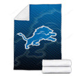 Detroit Lions Cozy Blanket - Blue Cat Detriot Soft Blanket, Warm Blanket