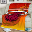Miami Heat Sherpa Blanket - Nba1002  Soft Blanket, Warm Blanket