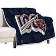 Chicago Bears Nfl  Sherpa Blanket - Chicago Bears Chicago Bears Chicago Bears  Soft Blanket, Warm Blanket