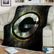 Green Bay Packers Sherpa Blanket - Bay Green Nfl Soft Blanket, Warm Blanket